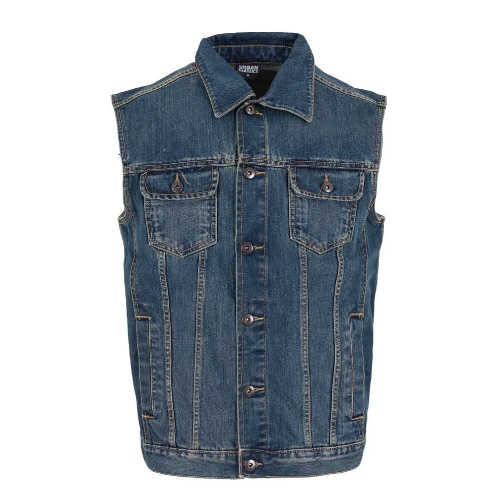 Urban Classics - Denim vest Mouwloos jacket - Spijker jas - Blauw Product image